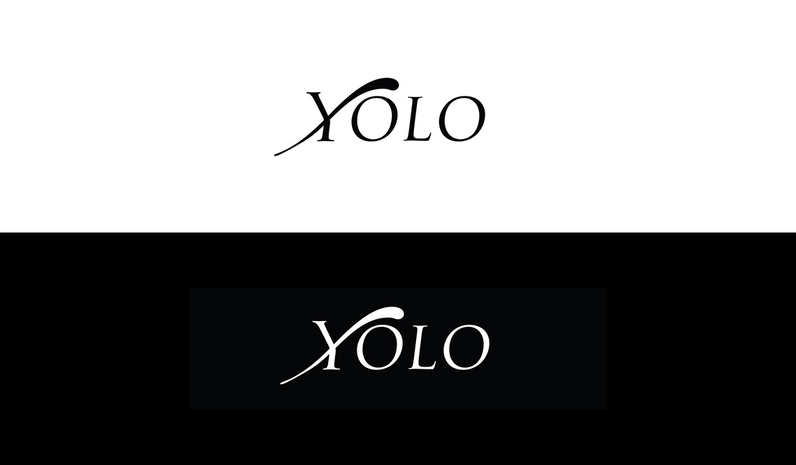 YOLO logo BW